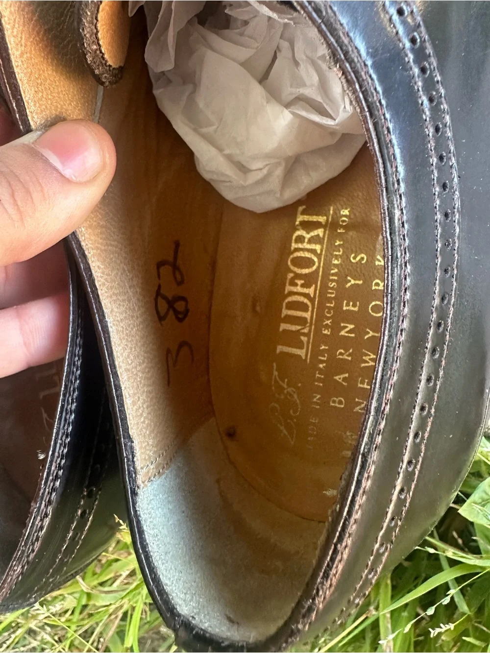 L.F LIDFORT MEN’S BARNEYS NEW YORK Shoes. 7.5
